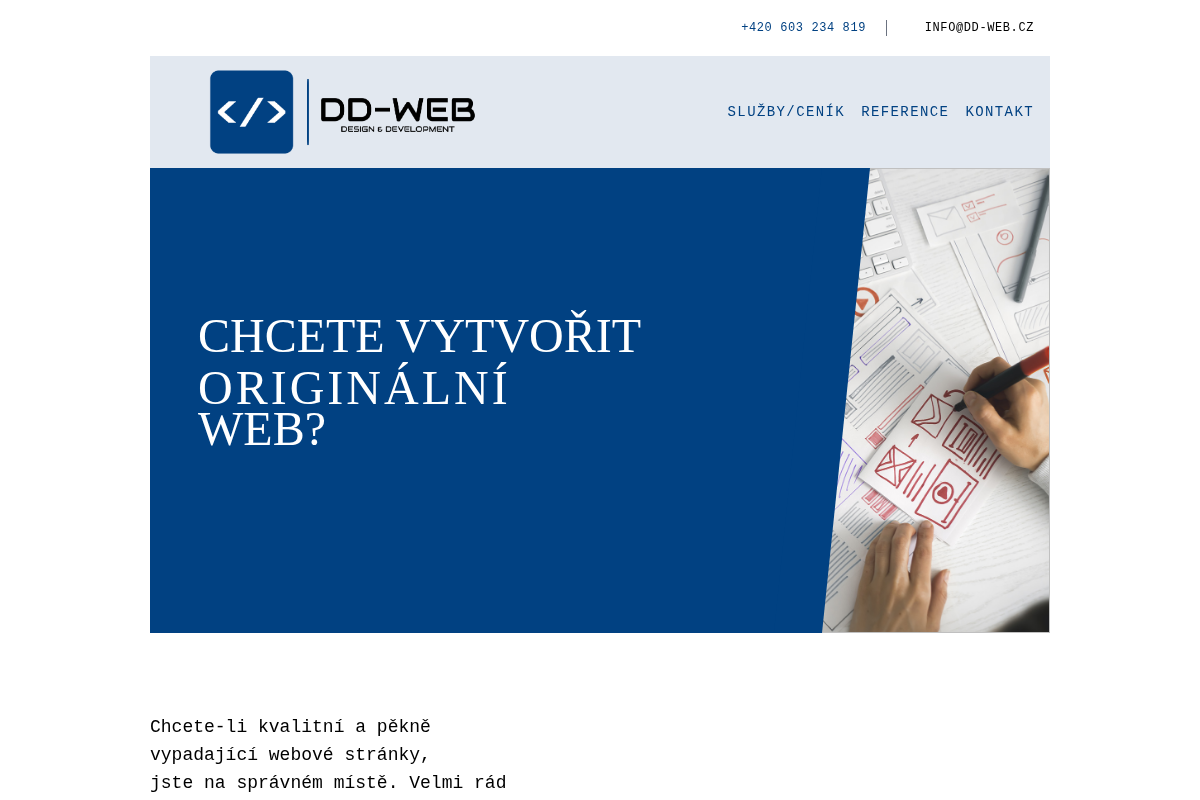DD-web - Tvorba webových stránek