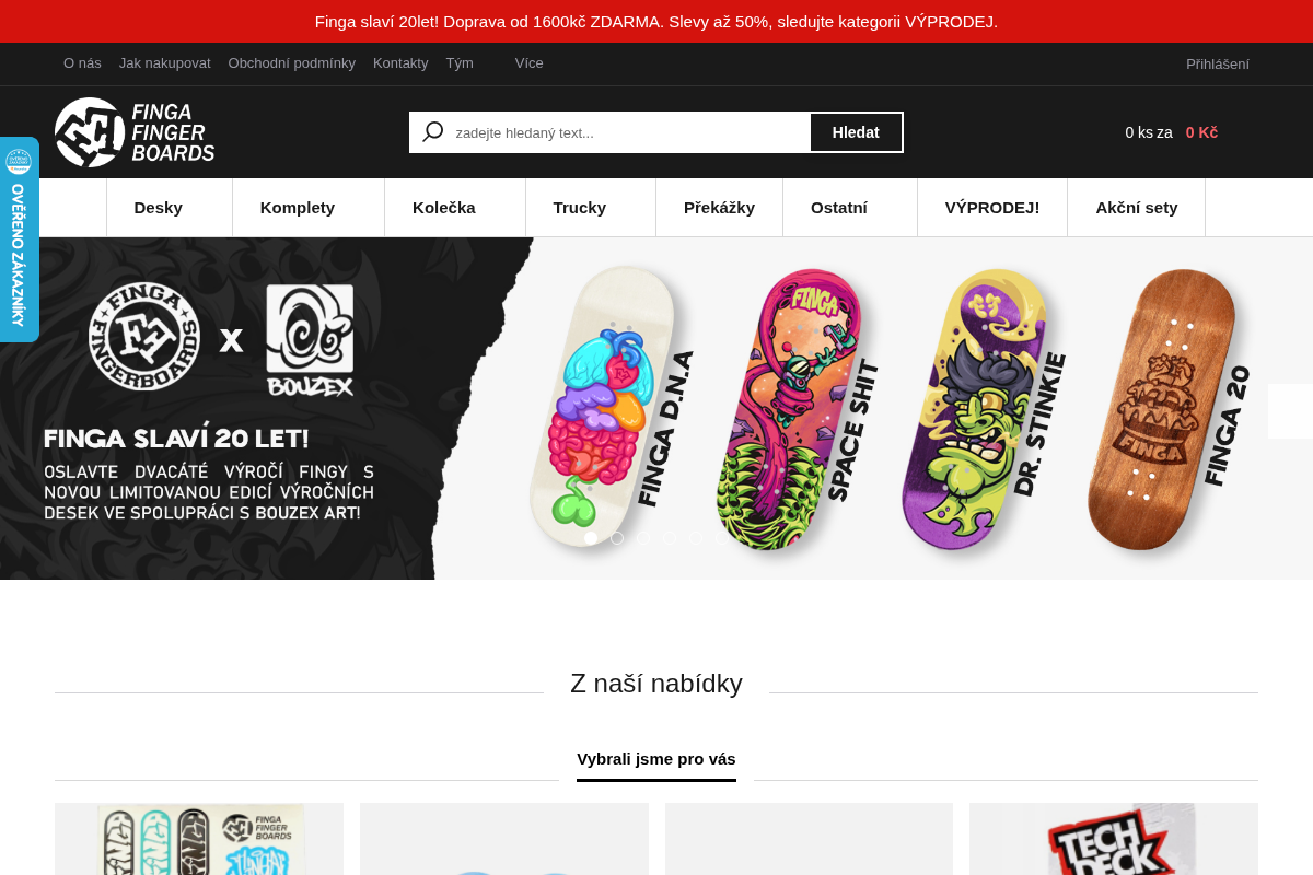 Finga fingerboards
