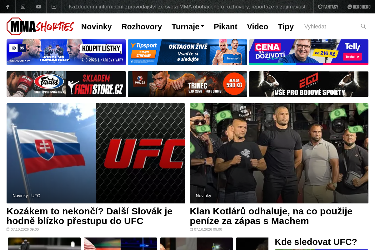 MMA Shorties