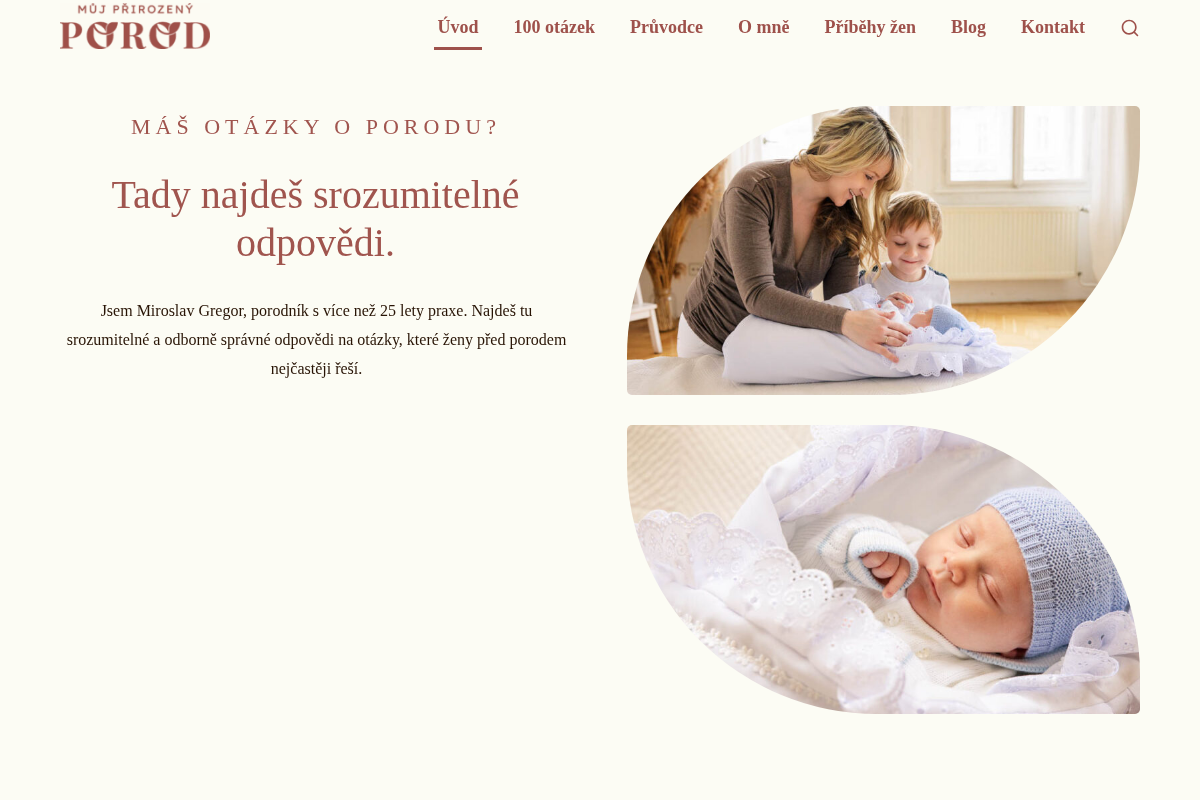 Můj přirozený porod