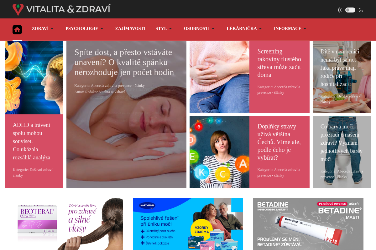Vitalita & Zdraví