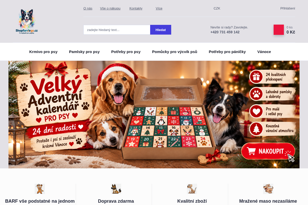 Shopfordogs.cz