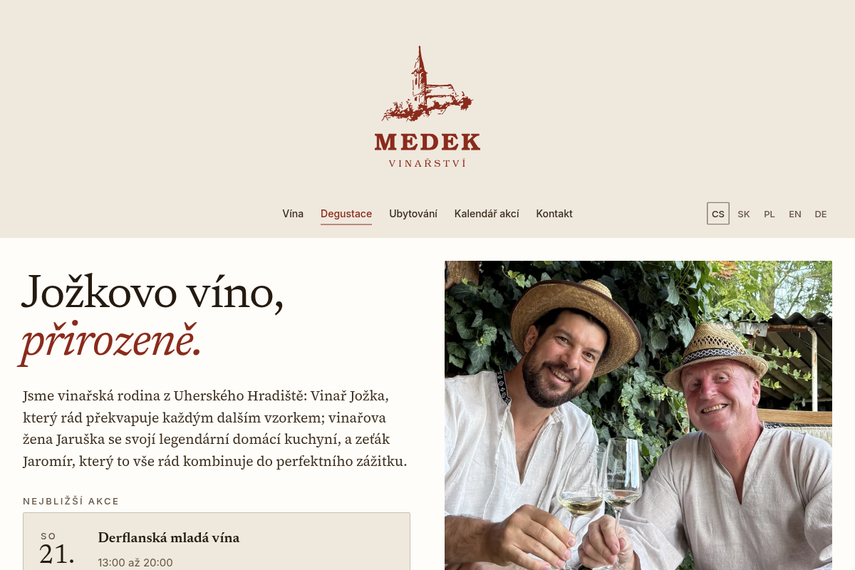 Vinarstvimedek.cz