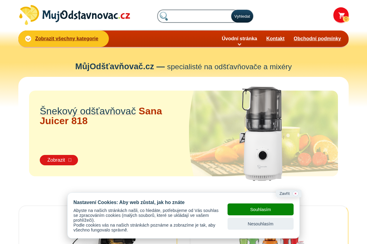 MůjOdšťavňovač.cz