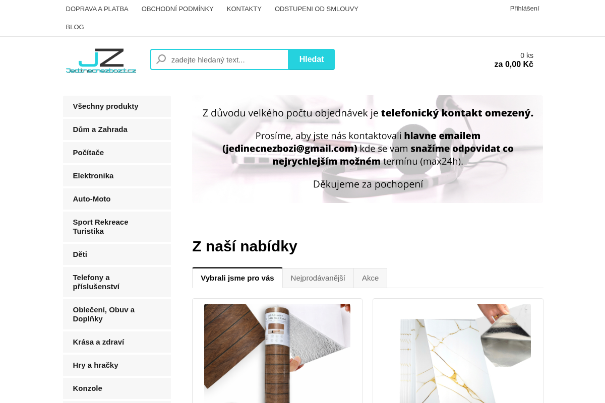 jedinecnezbozi.cz