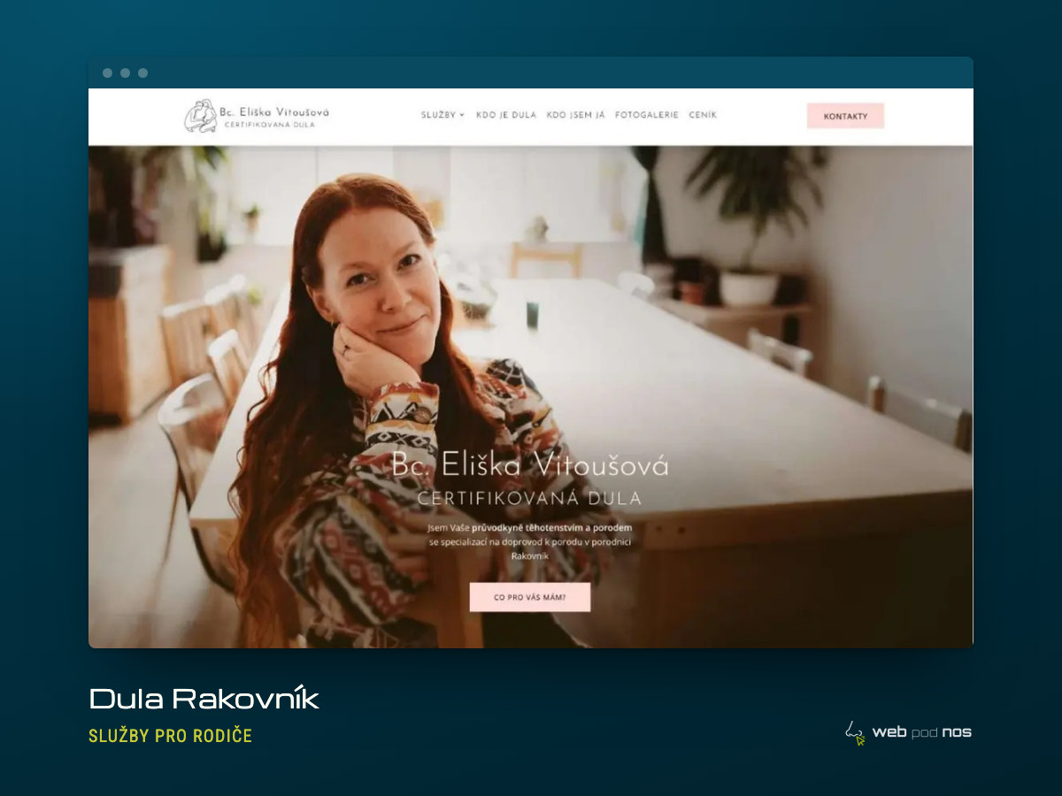 Web pod nos - Tvorba webových stránek foto 3
