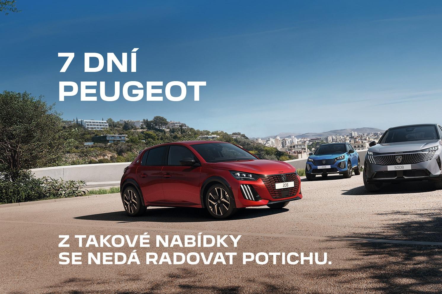 7 DNÍ PEUGEOT
