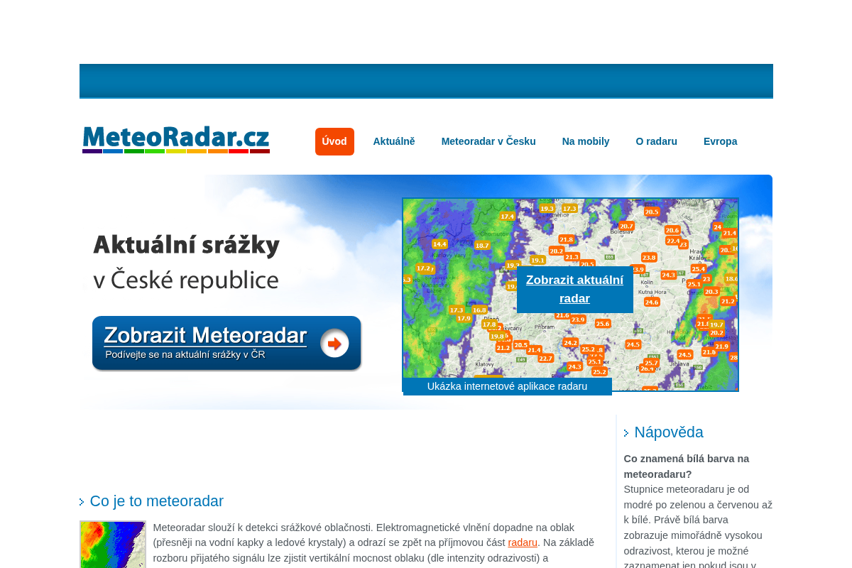 Meteoradar.cz