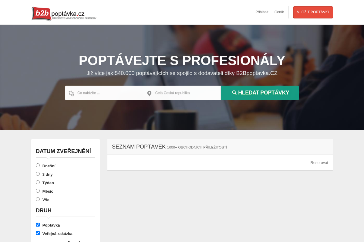 b2bpoptávka.cz