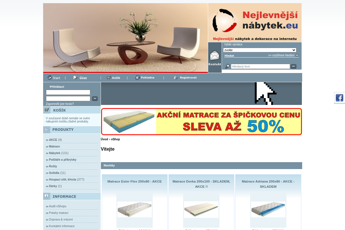 Nejlevnejsinabytek.eu