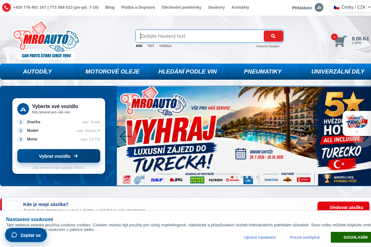 Mroauto.cz Autodíly