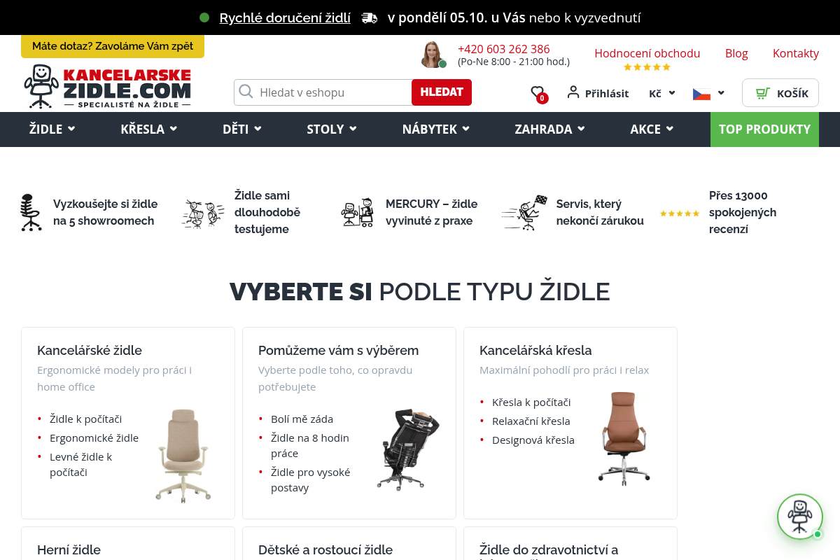 Zidle-eshop.cz