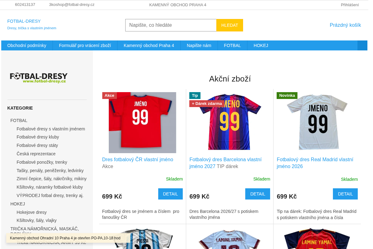 Fotbal-dresy.cz
