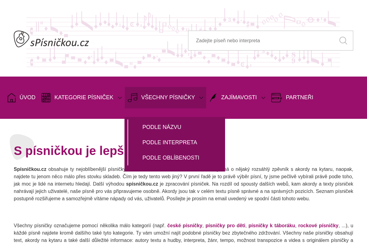 Spisnickou.cz