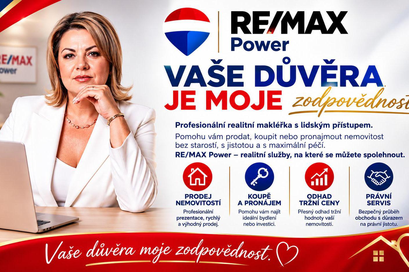 Olha Varha - realitní makléřka REMAX Power