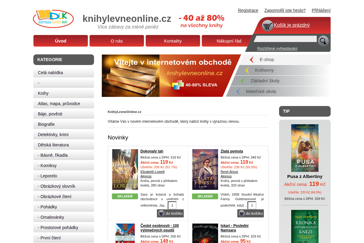 KnihyLevneOnline.cz