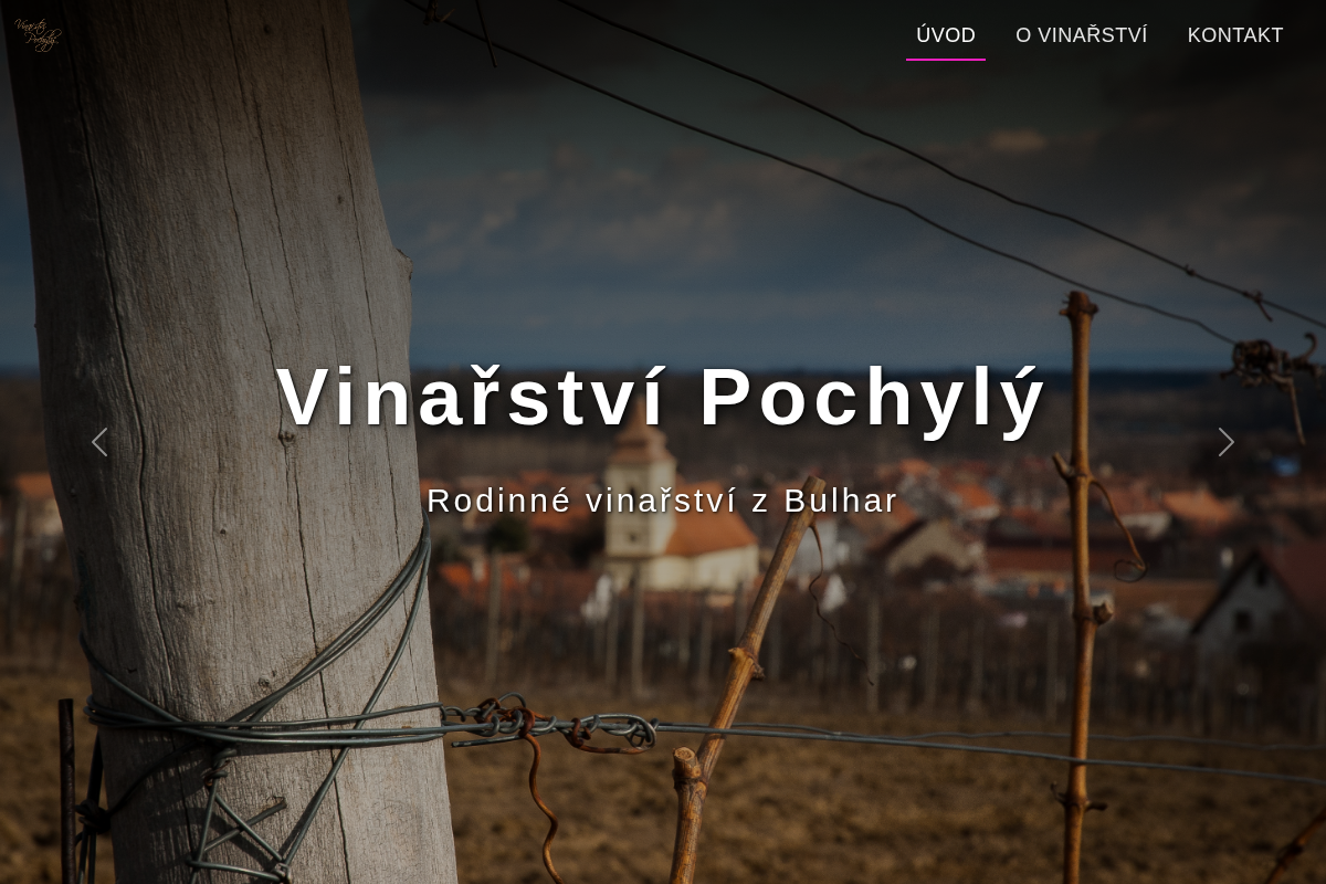 Rodinné vinařství Pochylý