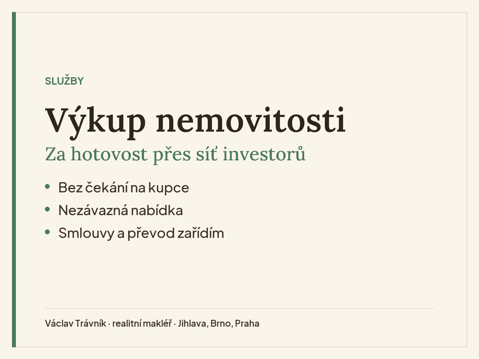 Václav Trávník - realitní makléř foto 5