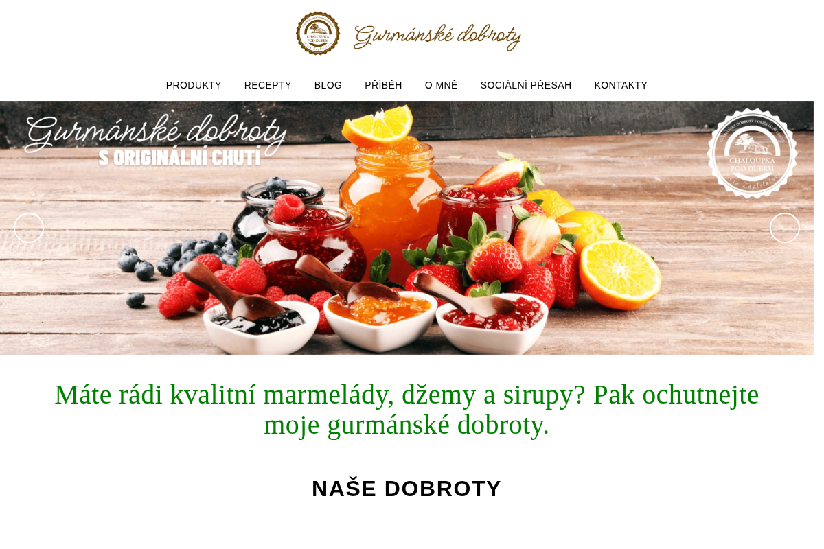 Gurmanskedobroty.cz