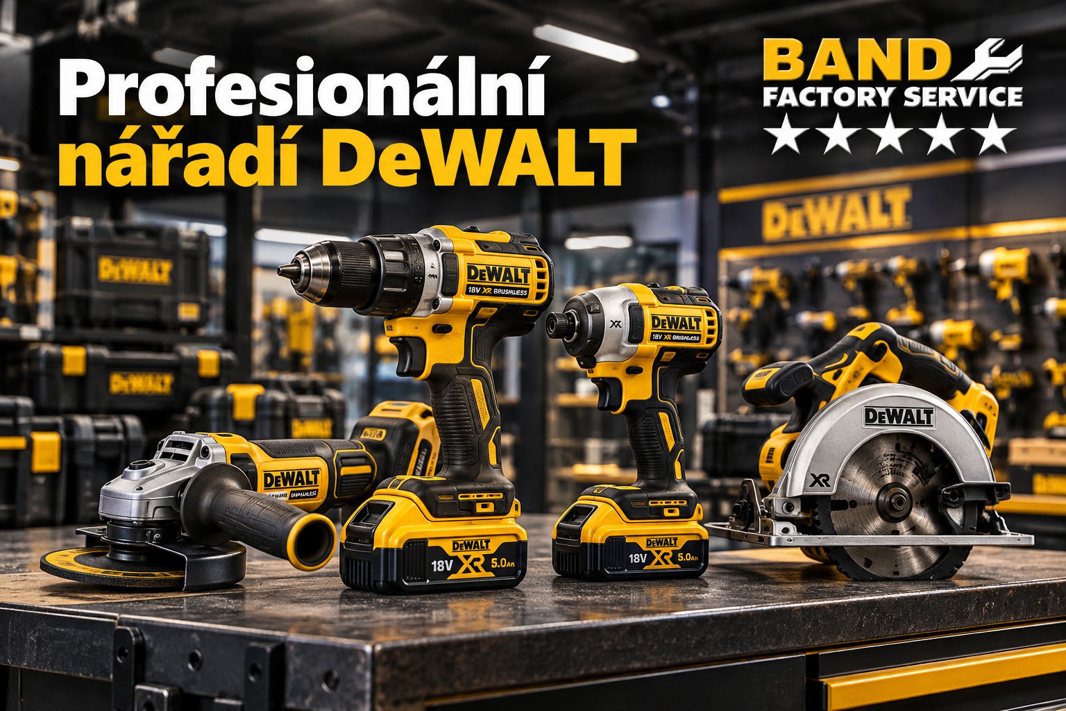 Profesionální nářadí DeWALT