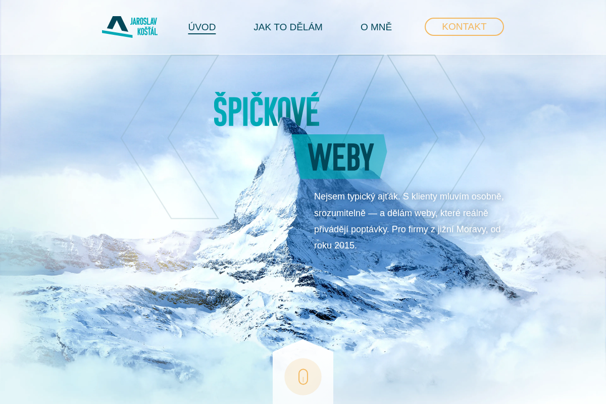 Jaroslav Košťál - Špičkové weby