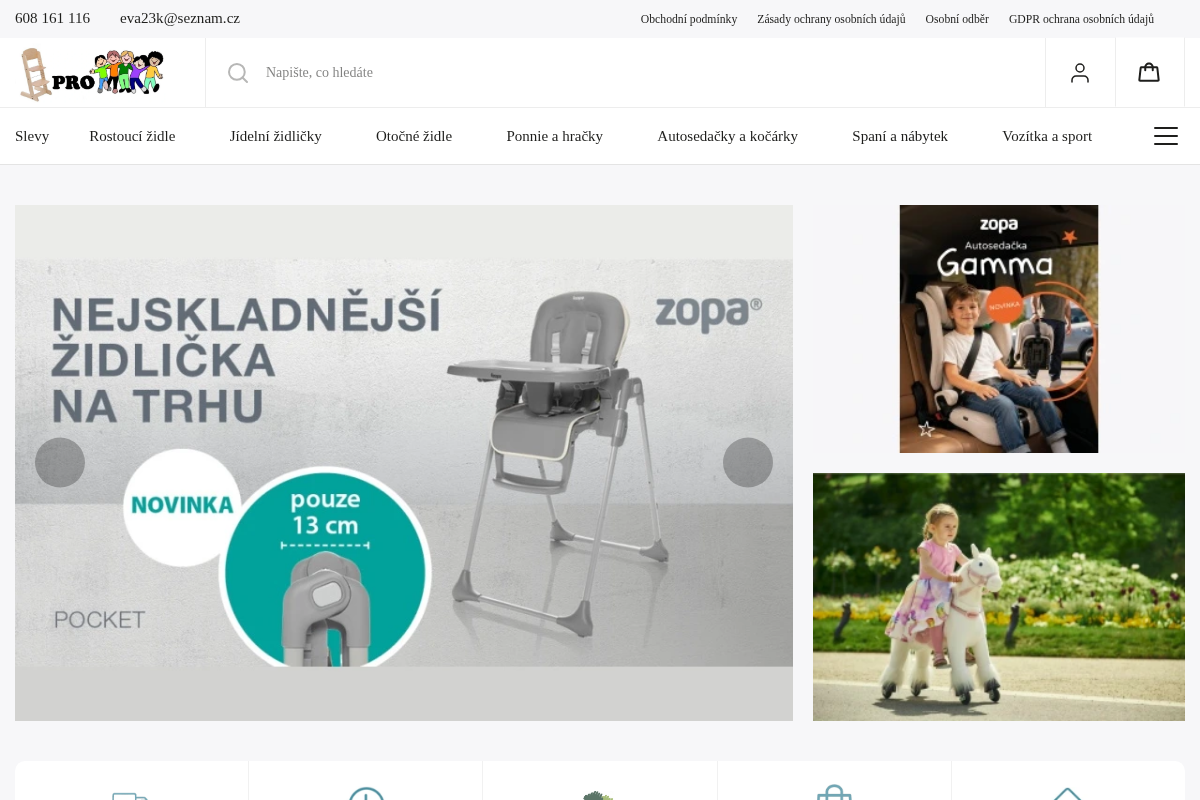 Židle pro děti.cz