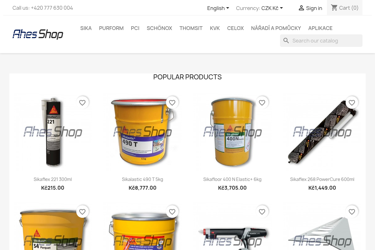 Ahesshop.cz