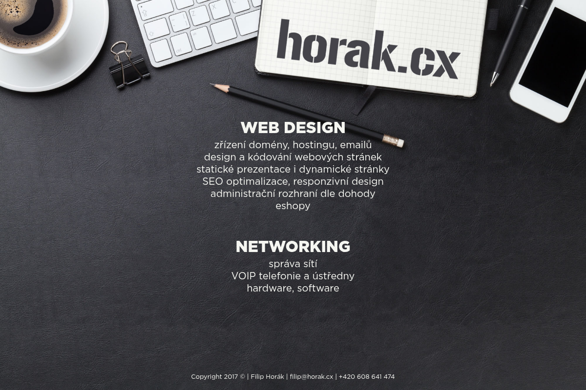 Web design Horák