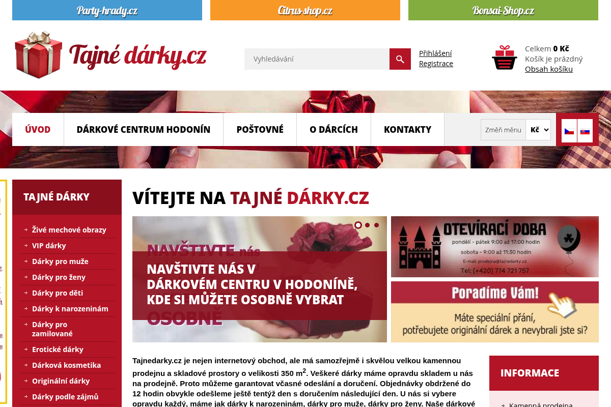 Tajnedarky.cz