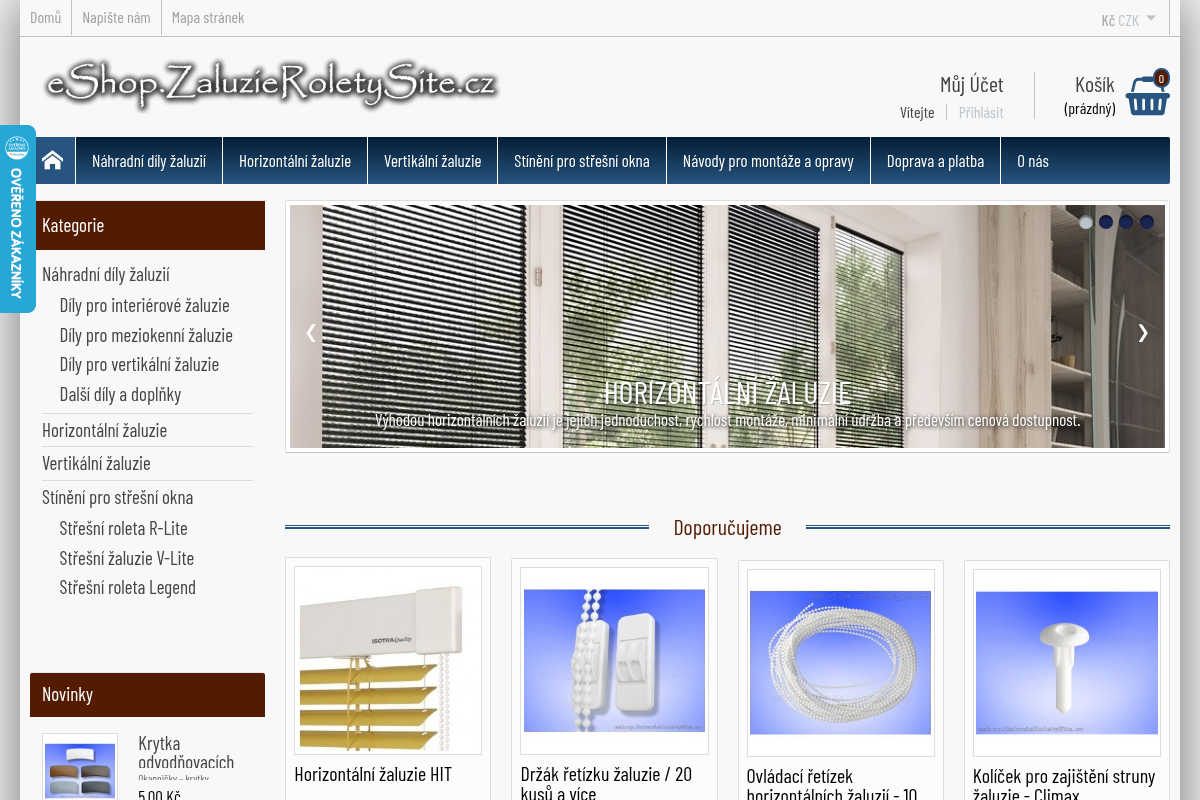 Eshop.zaluzieroletysite.cz foto 1