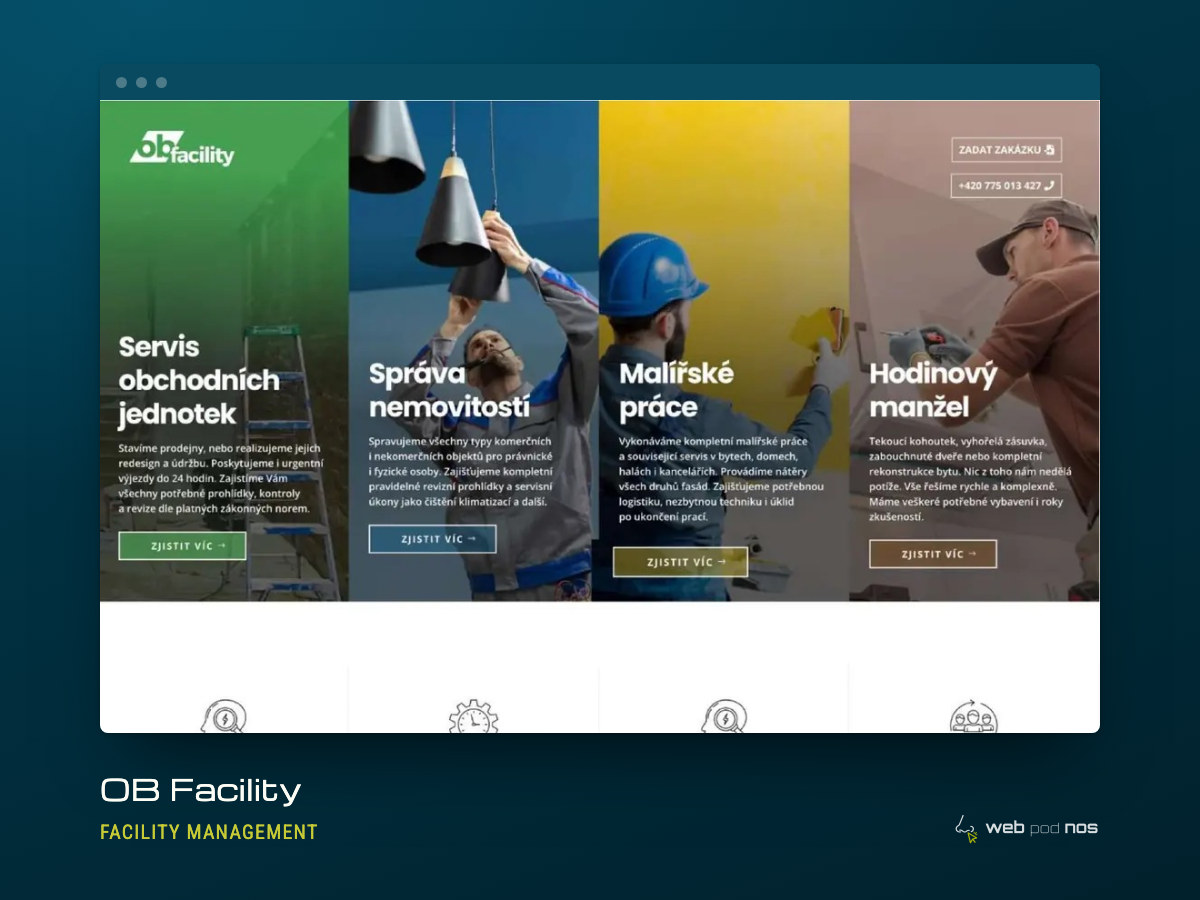 Web pod nos - Tvorba webových stránek foto 4