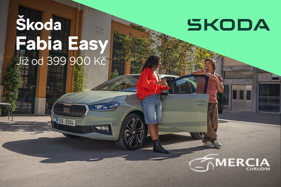 Akční nabídka Škoda Fabia Easy