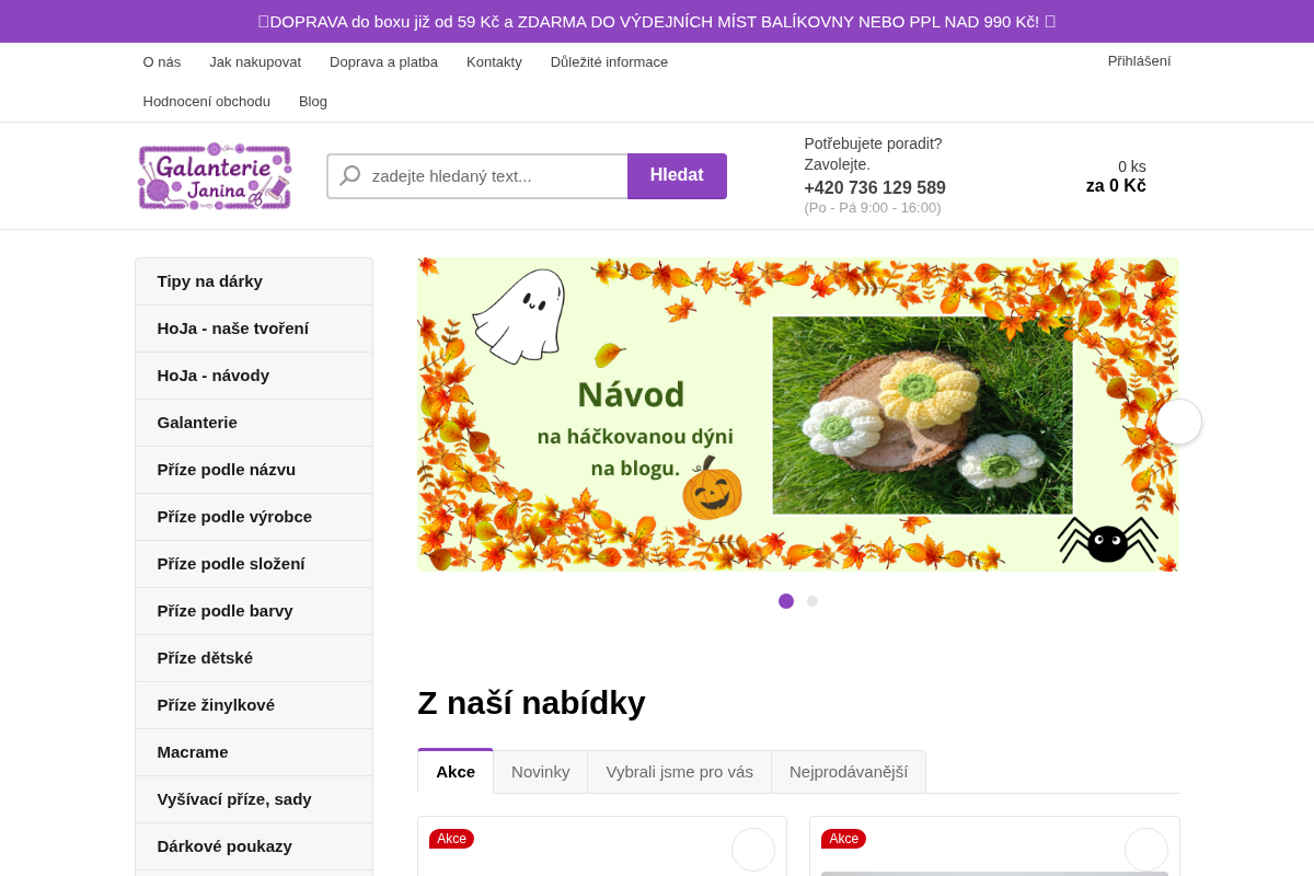Galanteriejanina.cz
