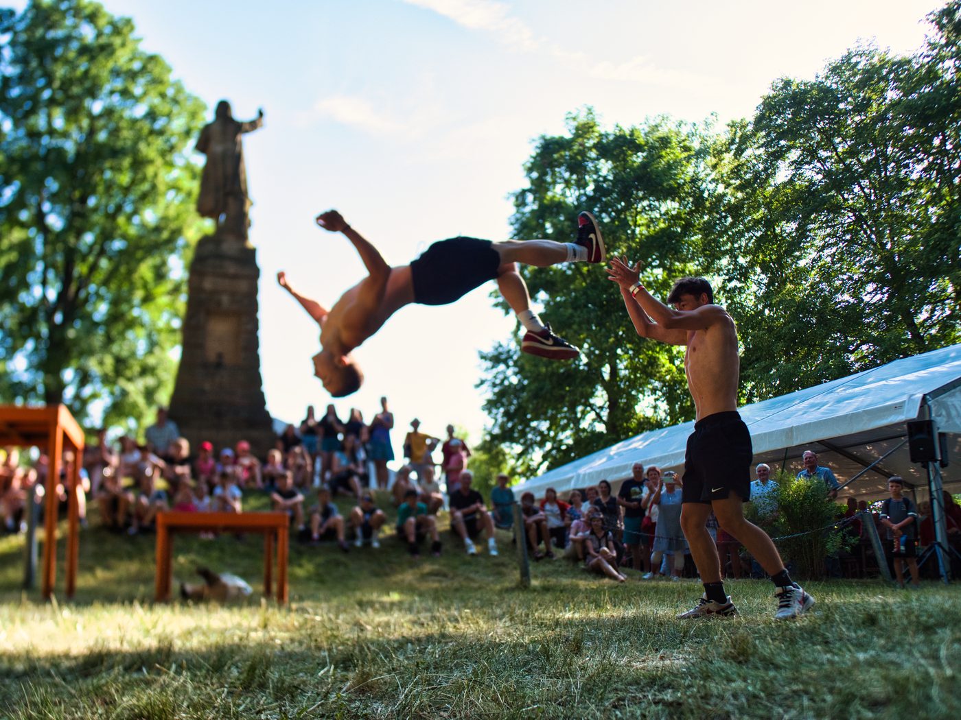 Parkourové vystoupení