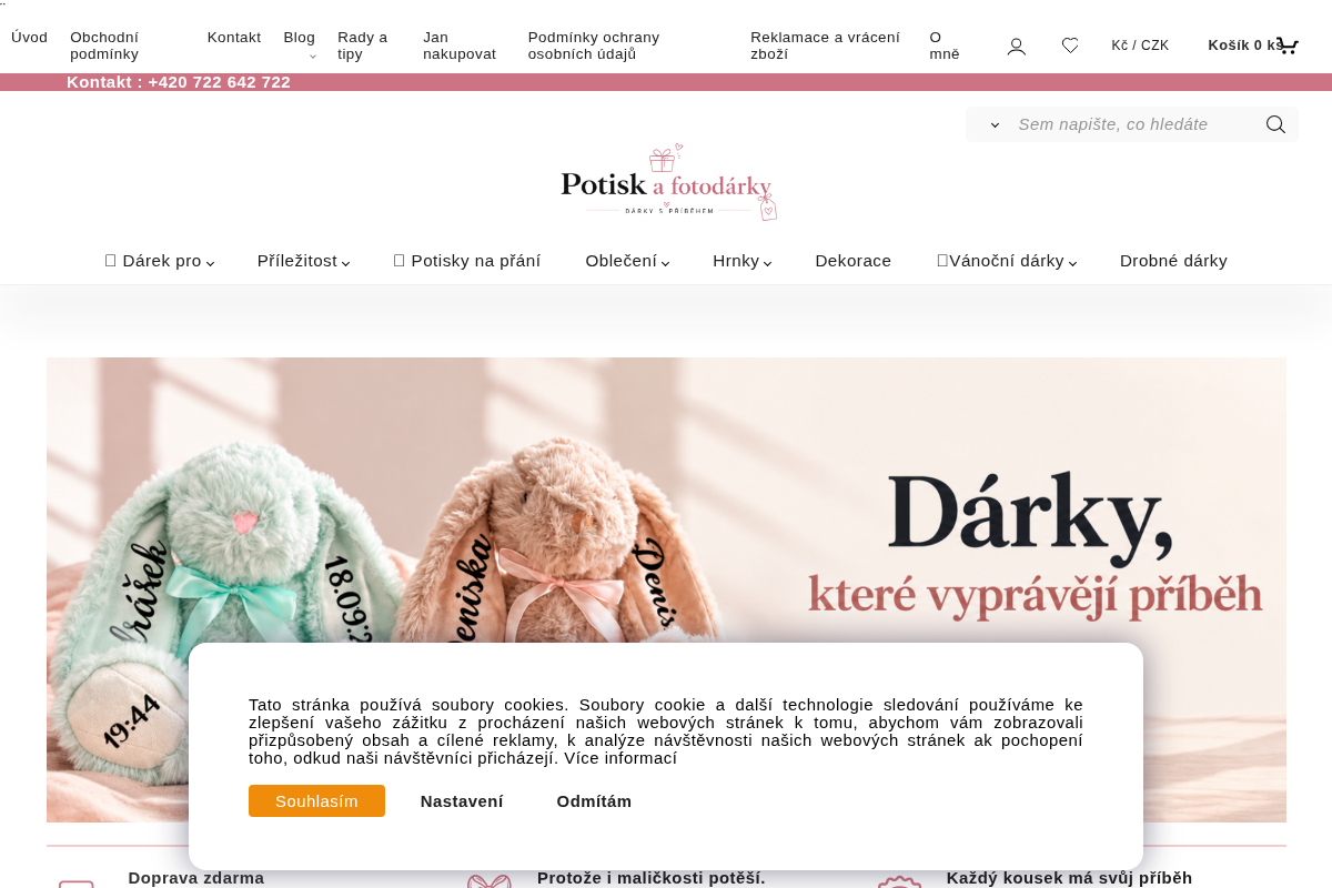 Potisk a fotodárky