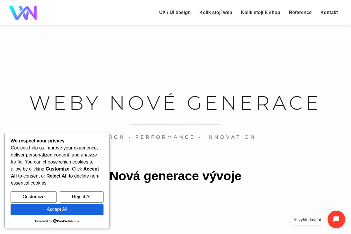 Weby nové generace