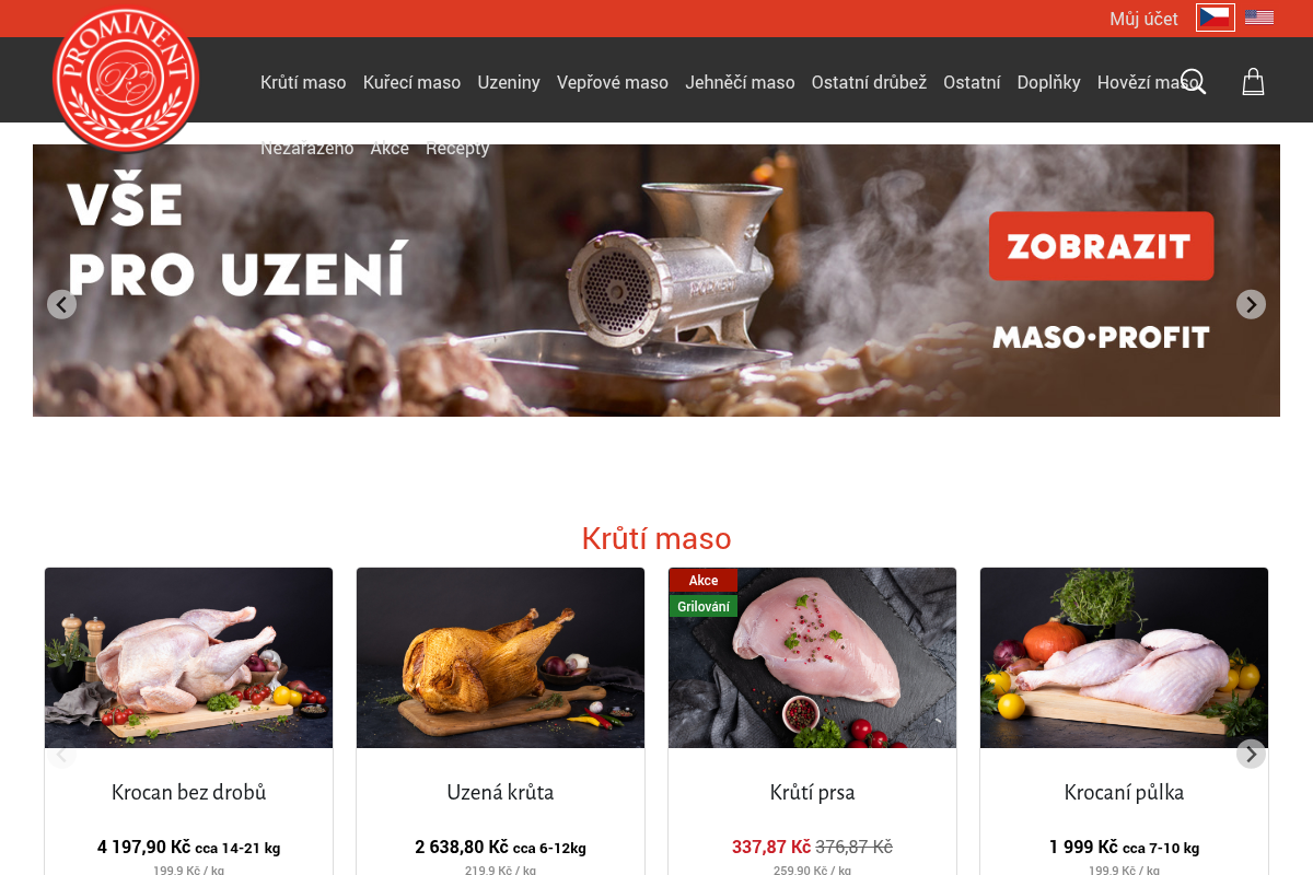 Prominent CZ - krutimaso.cz