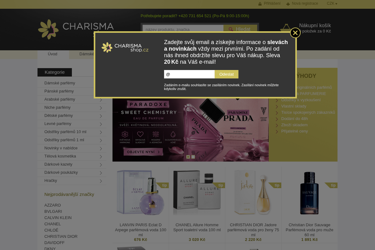 Charisma-shop.cz