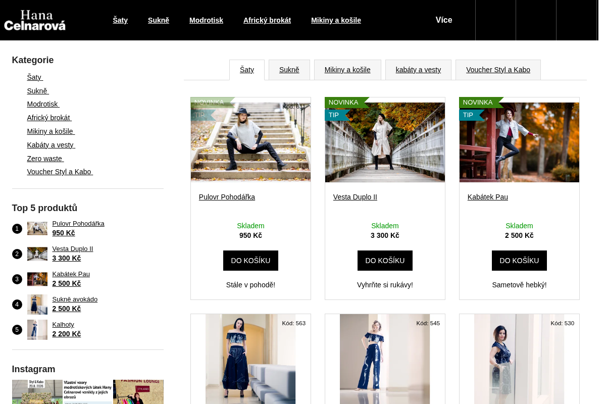 Eshop.hanacelnarova.cz