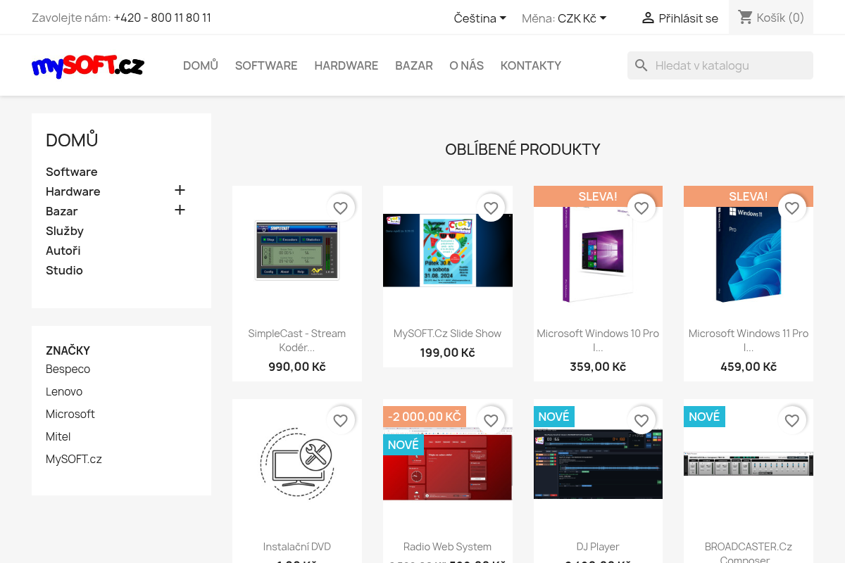 Shop.mysoft.cz/cs