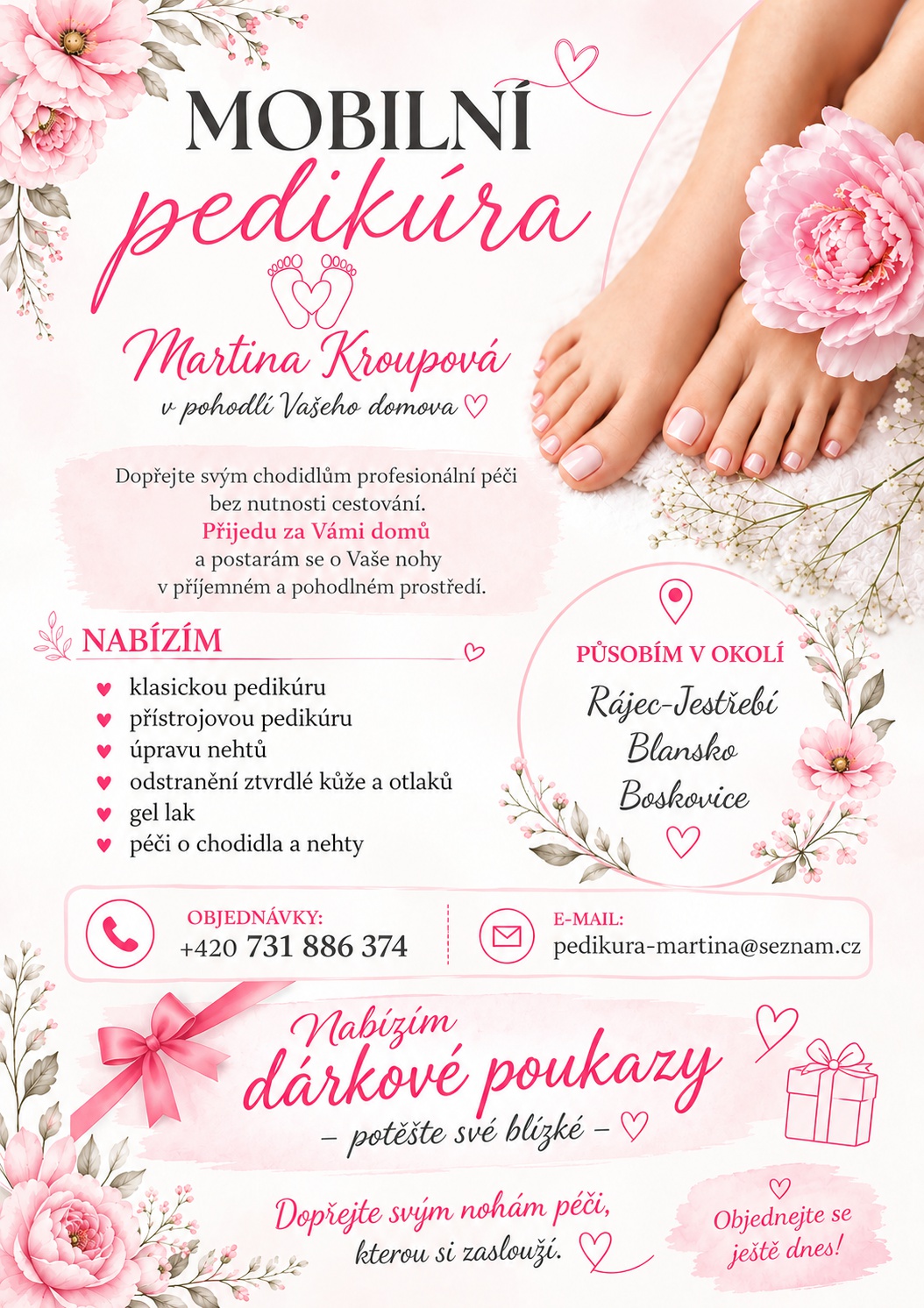 Mobilní pedikúra Martina foto 3
