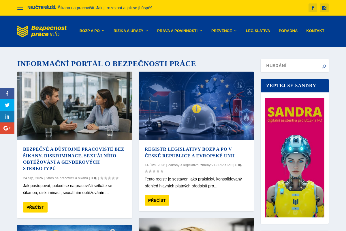 Magazín BezpečnostPráce.info