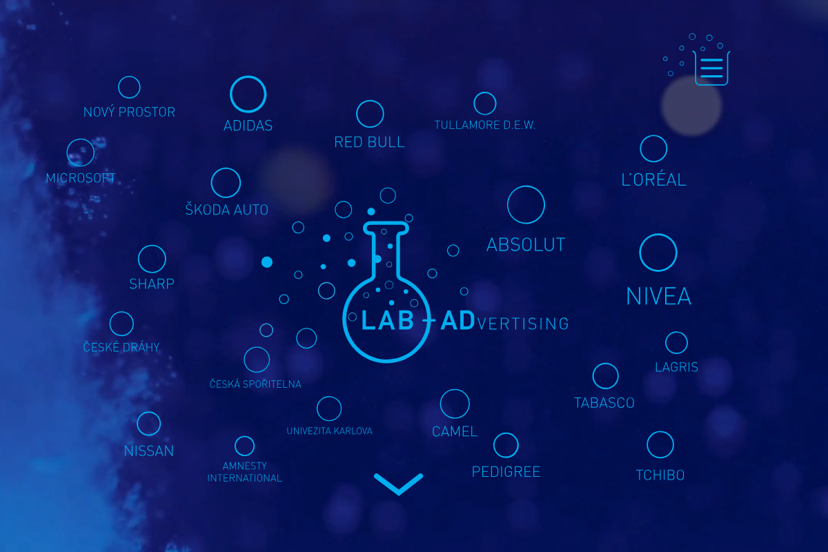 Laboratory advertising