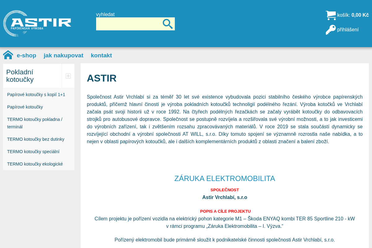 Papirnictvi.astir.cz