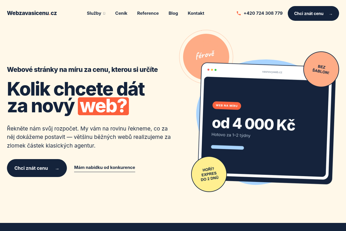 Webzavasicenu.cz
