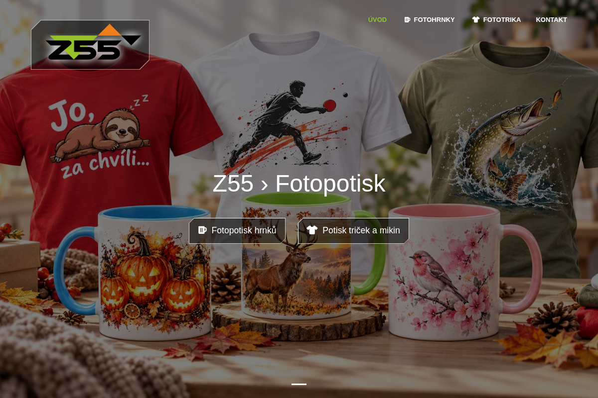 Z55 Fotopotisk | Fotohrnky & Fototrika