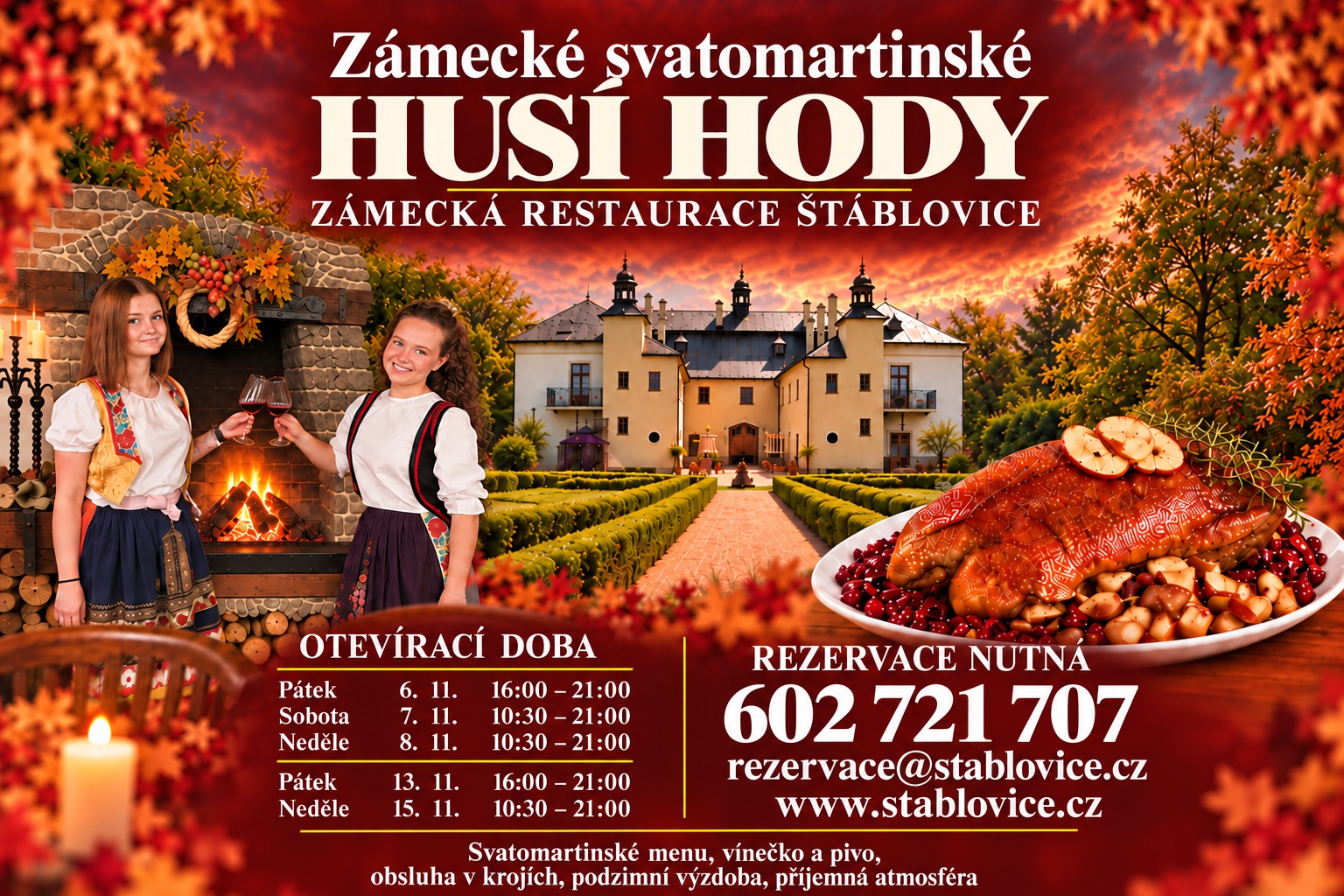 ZÁMECKÉ HUSÍ HODY VE ŠTÁBLOVICÍCH