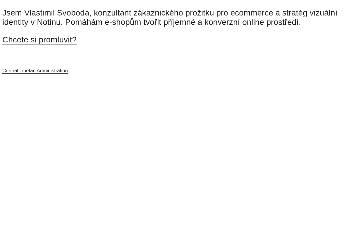 Vlastimil Svoboda - Webdesign