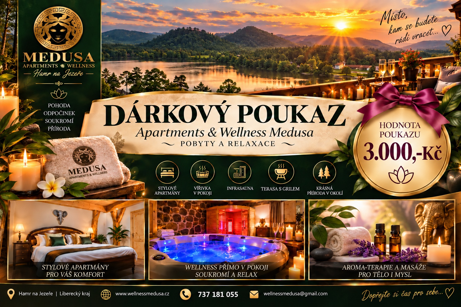 Vánoční dárkové vouchery a poukazy