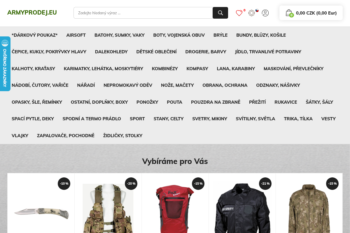 Armyprodej.eu